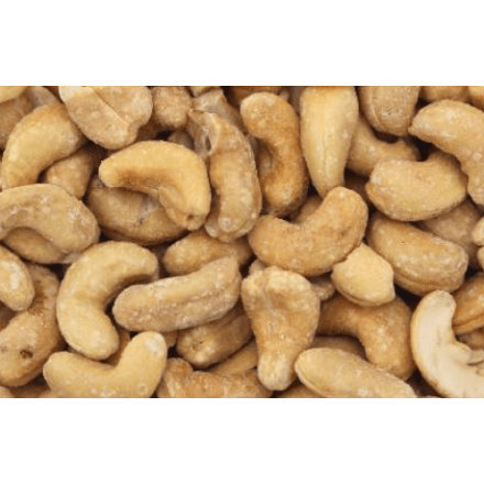 Cashewnøtter, rista & salta, 10 kg, økologisk