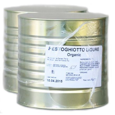 Pesto, 2,5 kg, økologisk