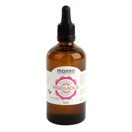 Nigellaolje, 100 ml, økologisk, Manna