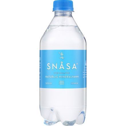 Vann u/kullsyre, plastflaske, 500 ml, Snåsa