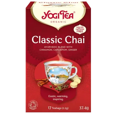 yogi tea classic chai 17 teposer økologisk