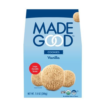 Kjeks m/vanilje, 200 g, økologisk, MadeGood