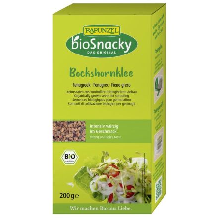 Spirefrø, bukkehornkløver, 200 g, økologisk, bioSnacky