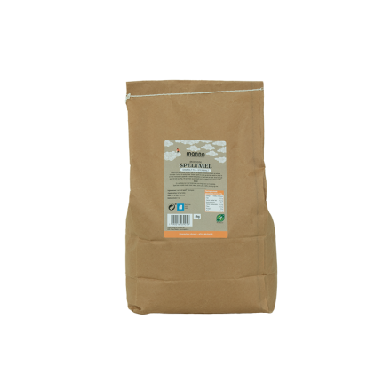 manna speltmel steinmalt sammalt fin 5 kg økologisk