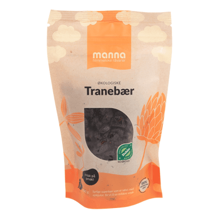 Tranebær, 200 g, økologisk, Manna