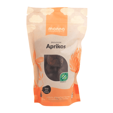 Aprikos, 300 g, økologisk, Manna