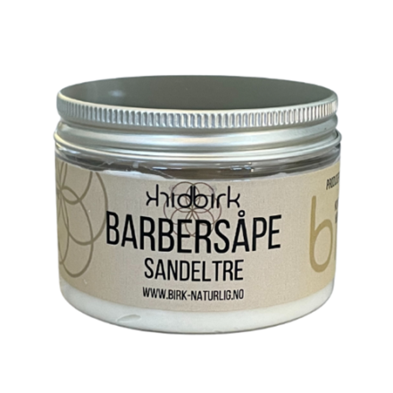 birk sandeltre barbersåpe 150 g