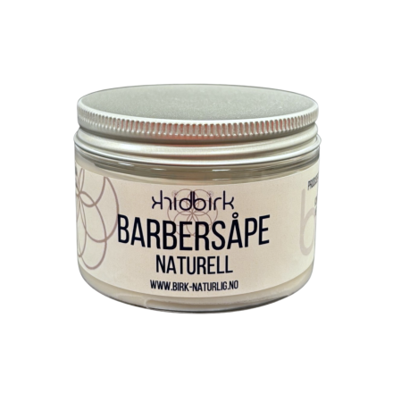 birk barbersåpe 150 g naturell