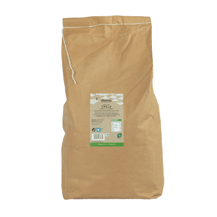 Speltmel, steinmalt sammalt fin, 10 kg, økologisk