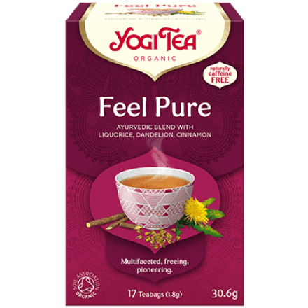 Feel Pure te, 17 poser, økologisk, Yogi Tea
