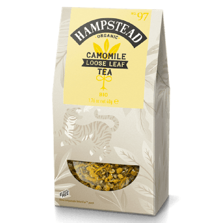 Camomile flowers, løsvekt, 40 g, økologisk, Hampstead 