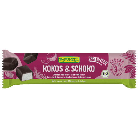 Kokosbiter, 50 g, økologisk, Rapunzel