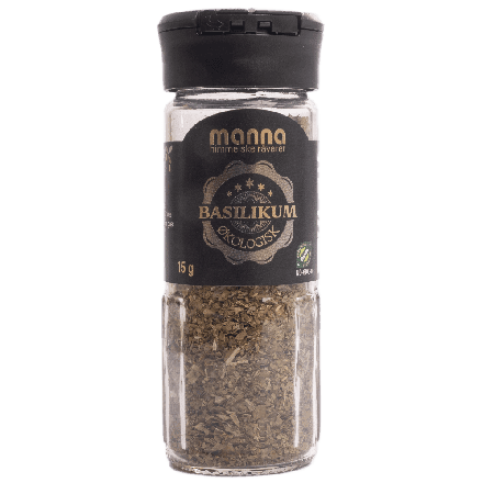 Basilikum, 15 g, økologisk, Manna