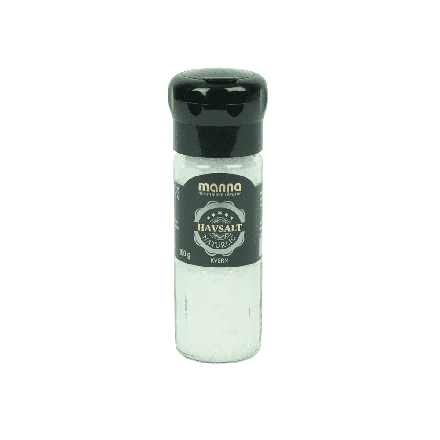 Havsalt i kvern, 100 g, Manna
