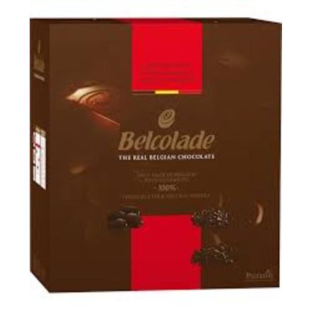 Sjokolade, mørk 50%, 10 kg, økologisk, Belcolade