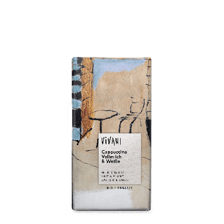 Mørk sjokolade Cappuccino, 100g, økologisk, Vivani