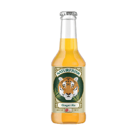 Ingefær Ale brus, 250 ml, økologisk, Naturfrisk