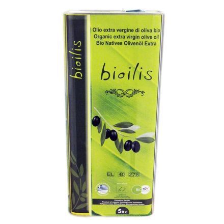 Olivenolje, extra virgin, 5 l, økologisk, Hellas