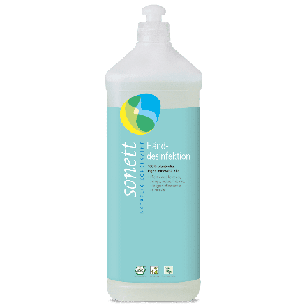 Desinfeksjonsmiddel, hender,1 l, økologisk, Sonett