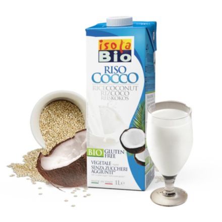 Risdrikk, m/kokos, 1 l, økologisk, Isola Bio