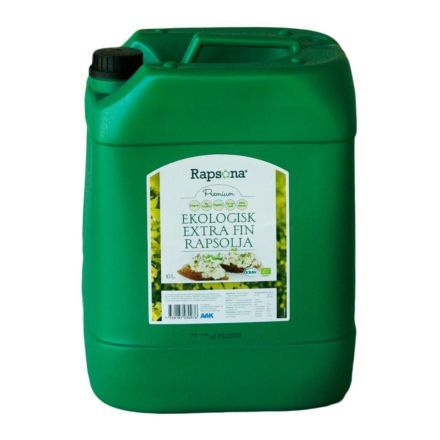 Rapsolje, deodorisert, 10 l, økologisk