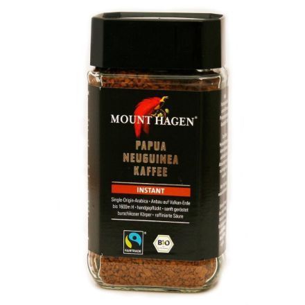 Kaffe, instant,100 g, økologisk, Mount Hagen