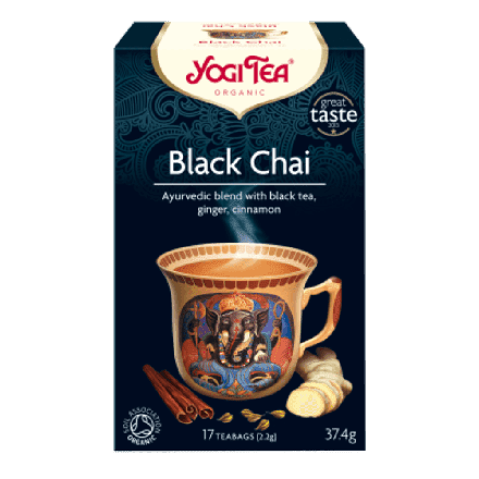 Black Chai te, 17 poser, økologisk, Yogi Tea 