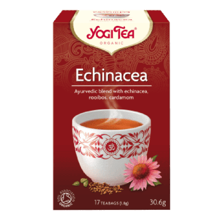 Echinacea te, 17 poser, økologisk, Yogi Tea