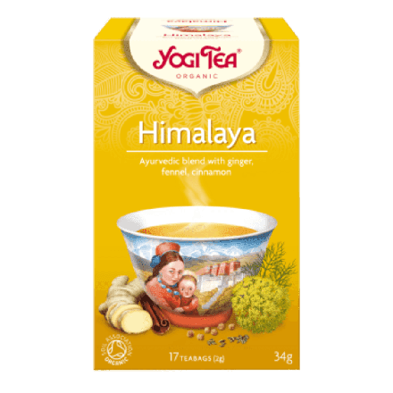 Himalaya te, 17 poser, økologisk, Yogi Tea