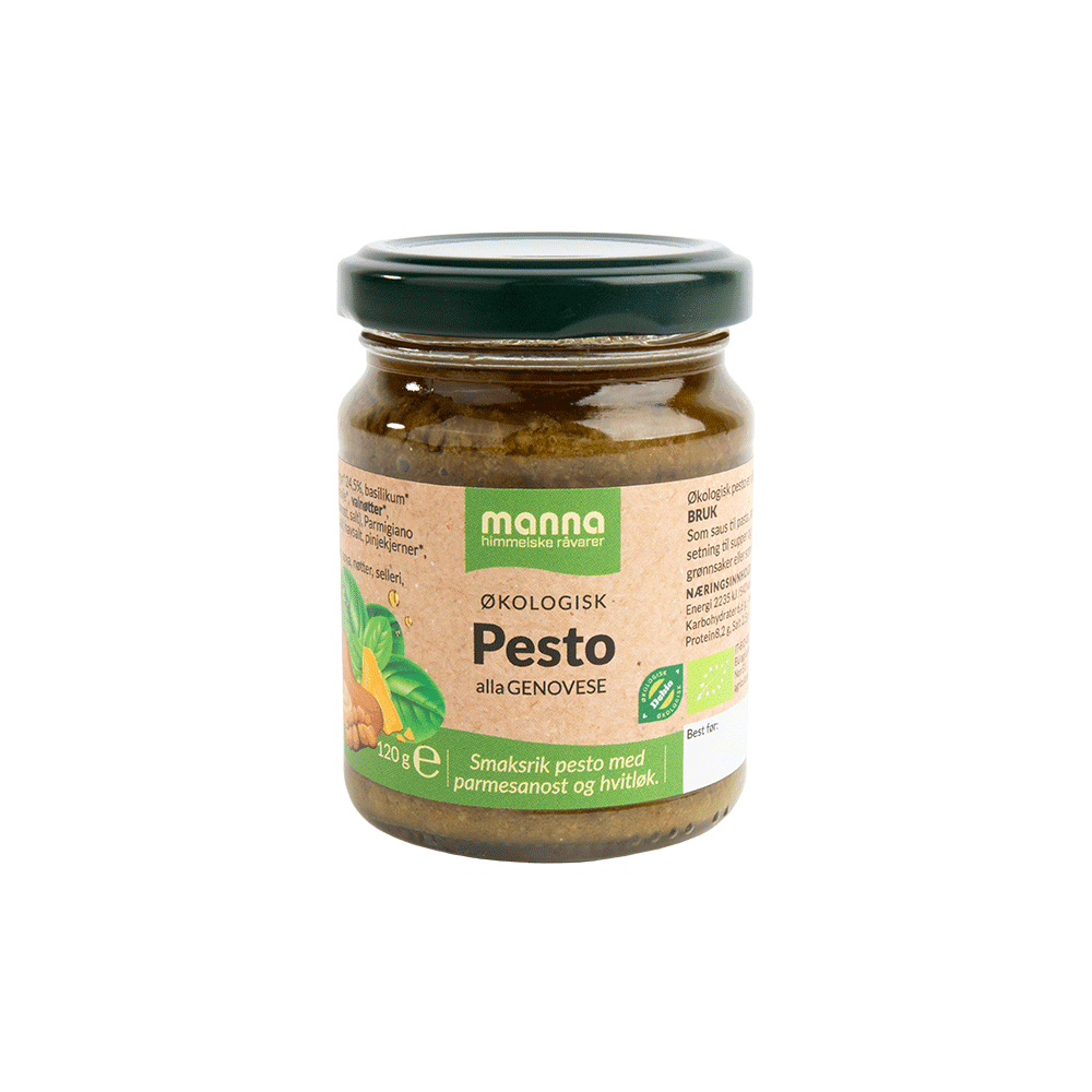 Pesto 120 g, økologisk, Manna main product photo