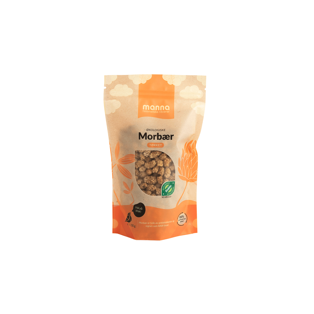 Morbær, 150 g, økologisk, Manna main product photo