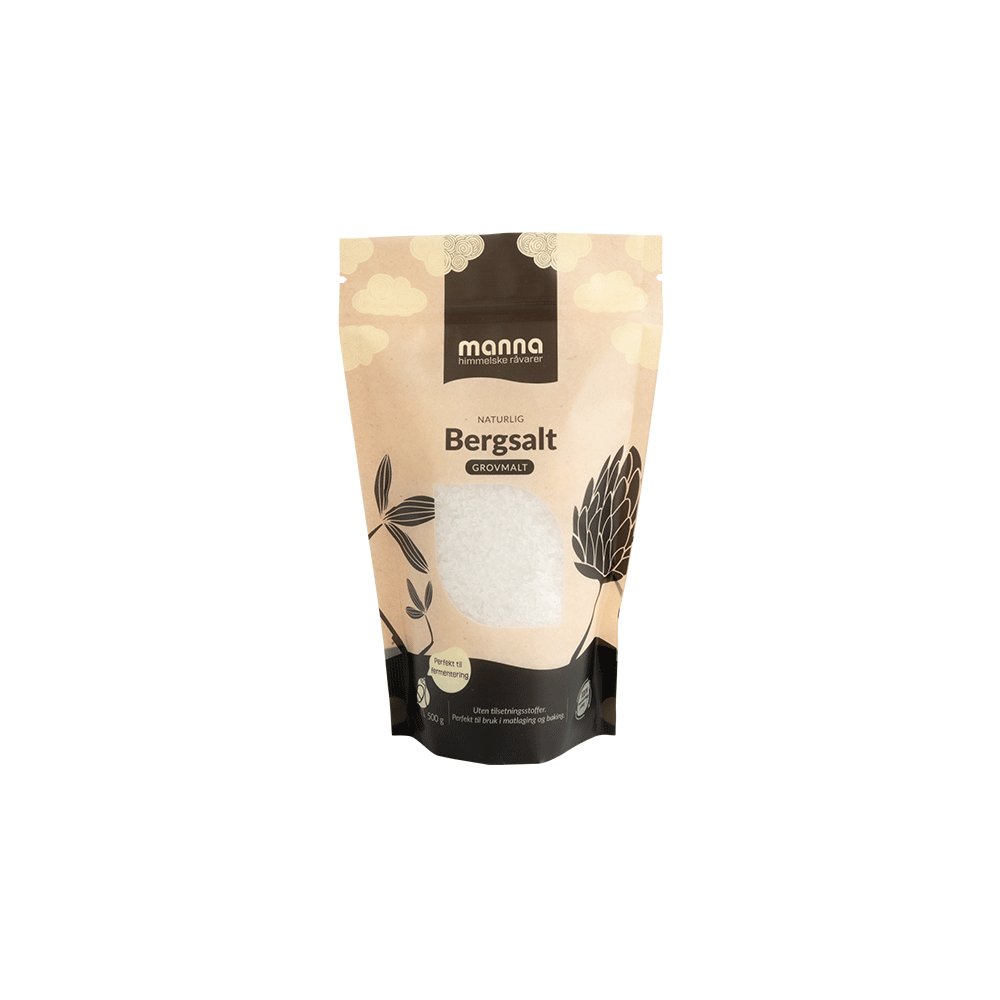 Bergsalt, grov, 500 g, Manna main product photo