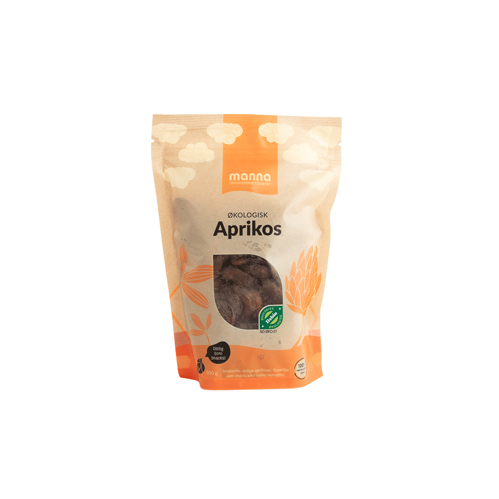 Aprikos, 500 g, økologisk, Manna main product photo