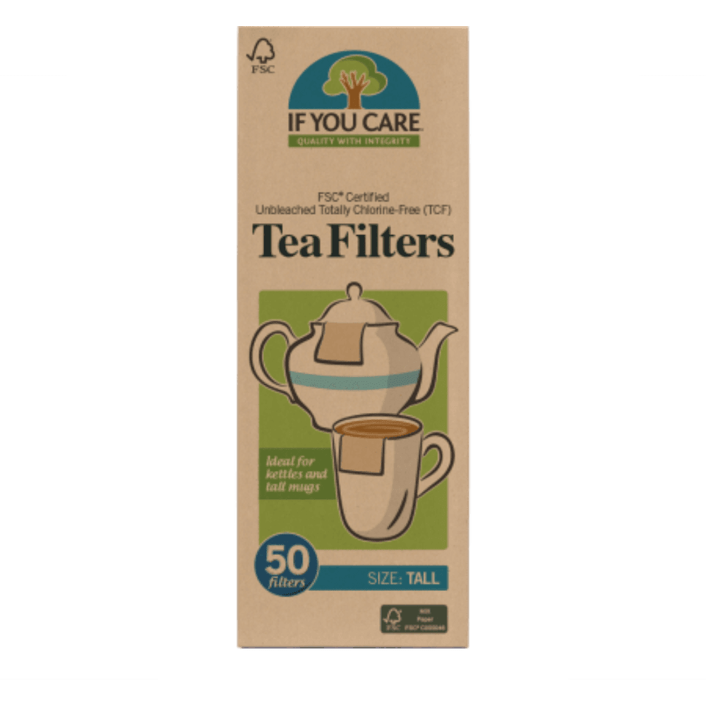 Tefilter, lange, 50 stk, økologisk, If You Care main product photo