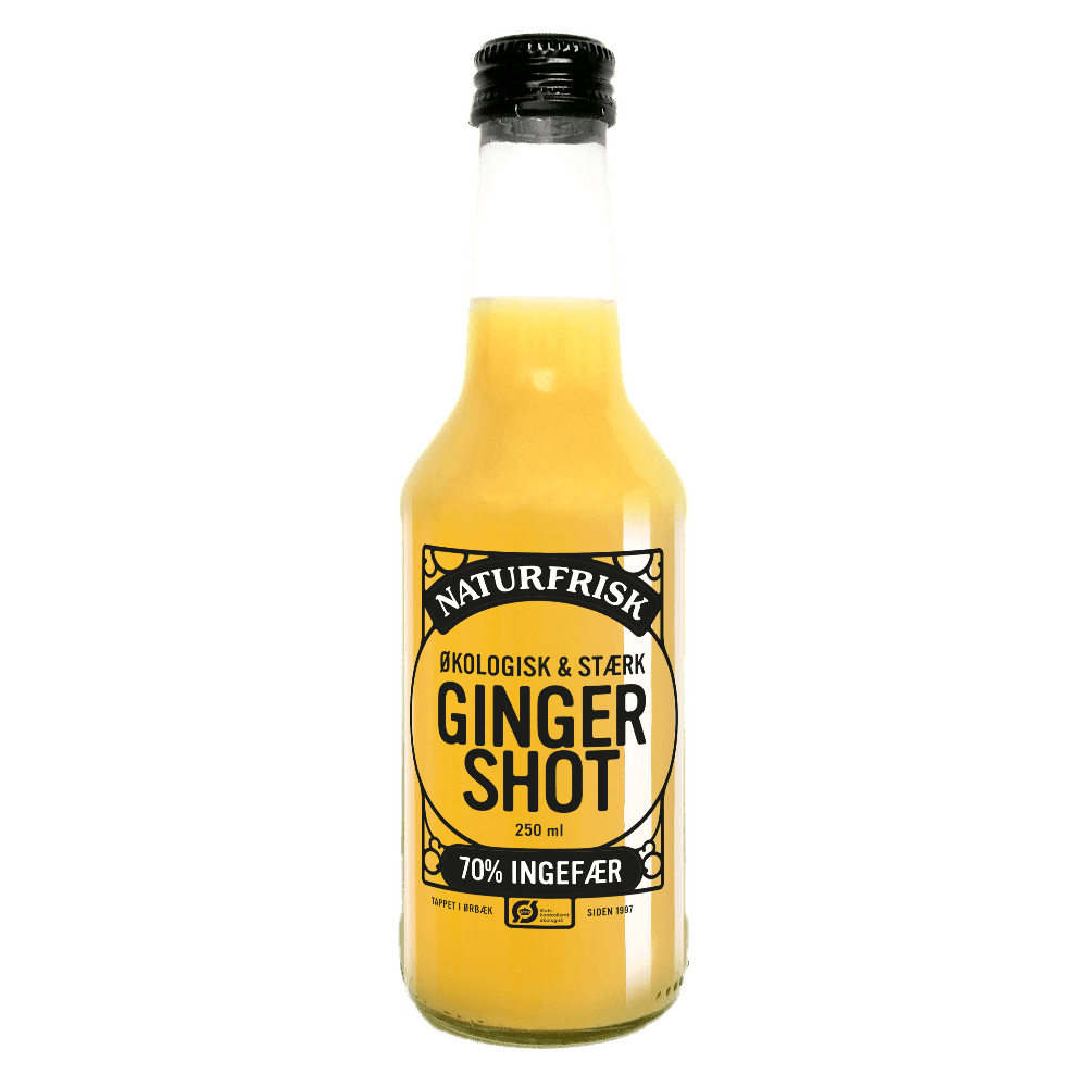 Ingefærshot, 250 ml, økologisk, Naturfrisk main product photo