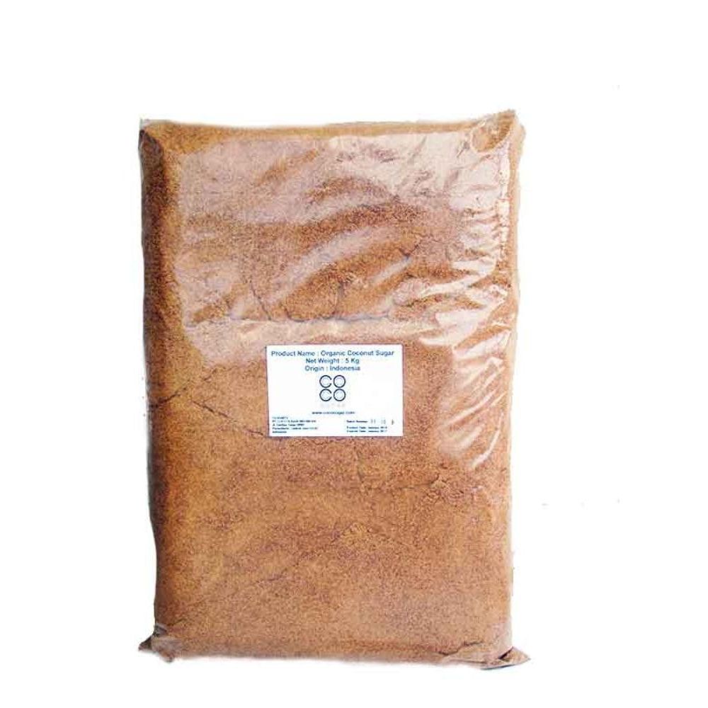 Kokosblomstsukker, 25kg, m/avgift, økologisk main product photo